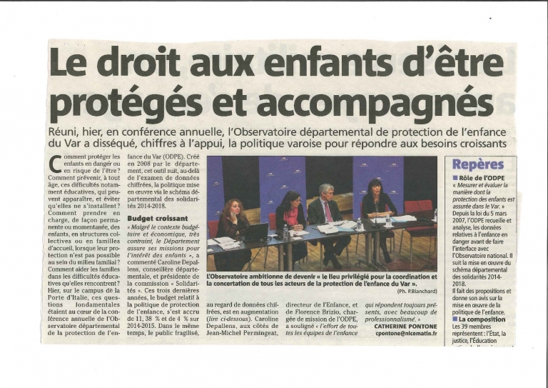Aperçu du scan : Droit aux enfants d'être protégés et accompagnés