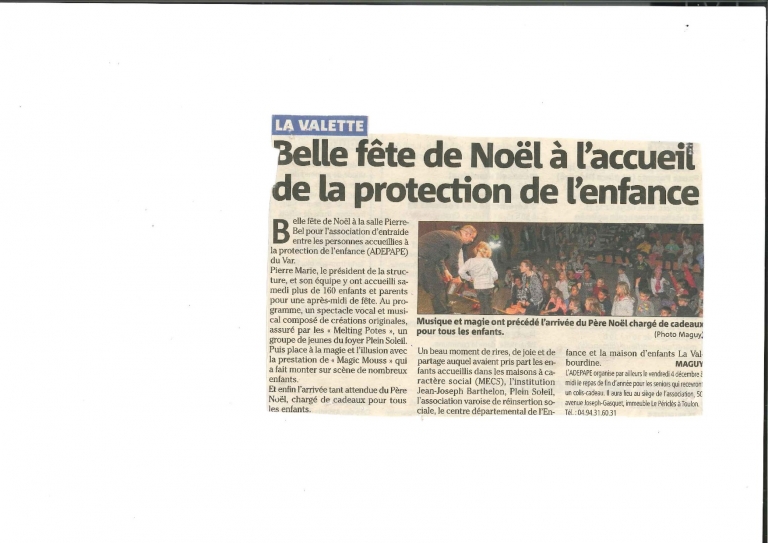Aperçu du scan : Fête de Noël à l'ADEPAPE