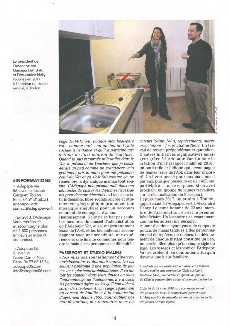 Aperçu du scan : L'ADEPAPE Var sur #Nous - P3
