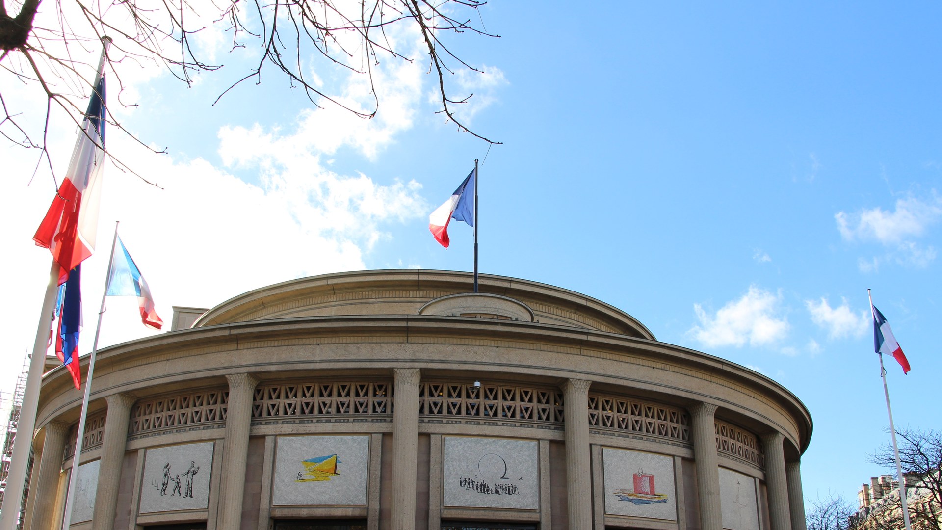 Le Palais d'Iéna, à Paris, siège du Conseil économique, social et environnemental.