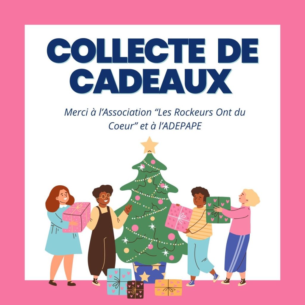 Collecte de cadeaux — Les Rockeurs ont du cœur