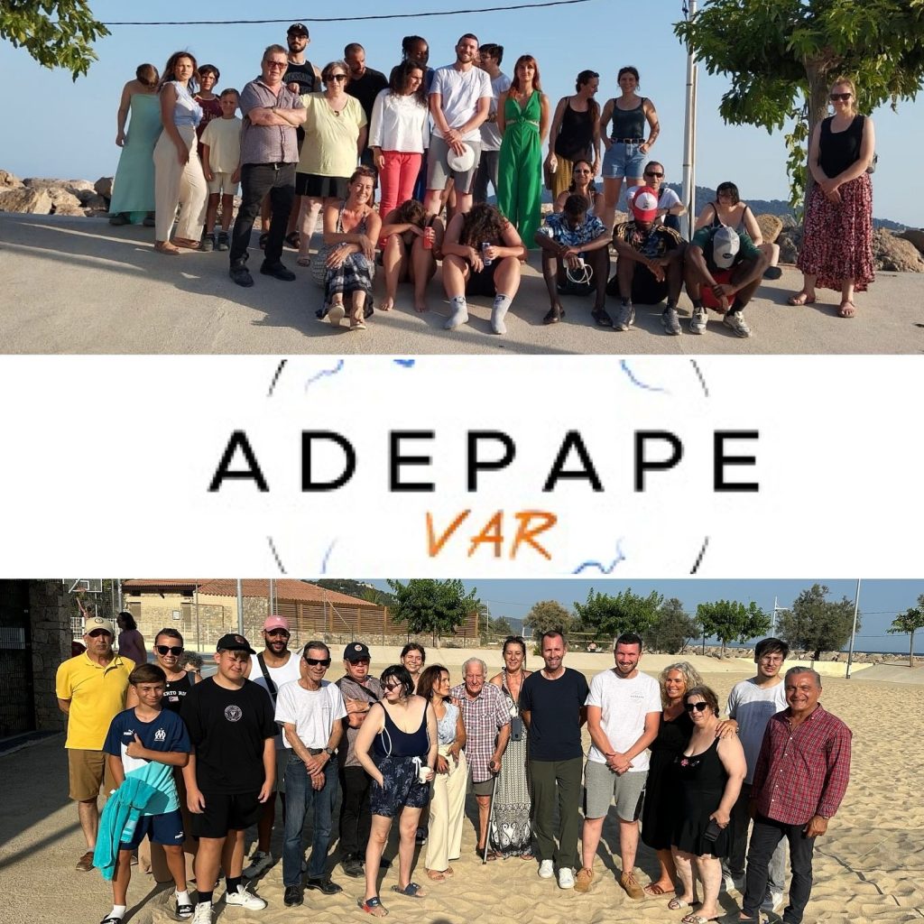 Montage de photographies de groupe au Mourillon en 2025.
