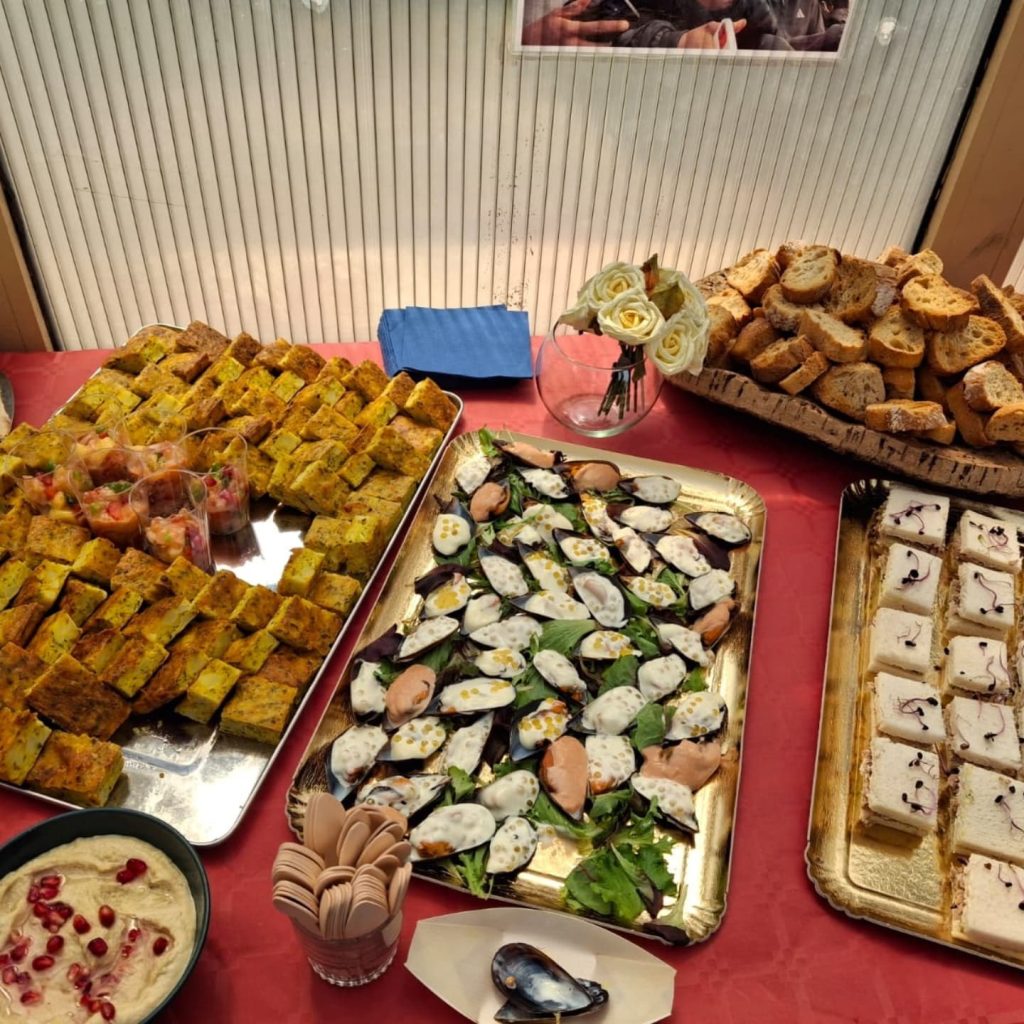 Le buffet de l’assemblée générale.