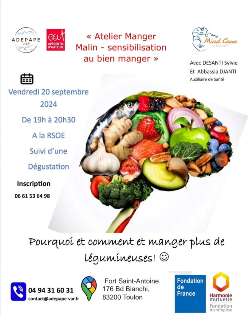 Atelier Manger malin.